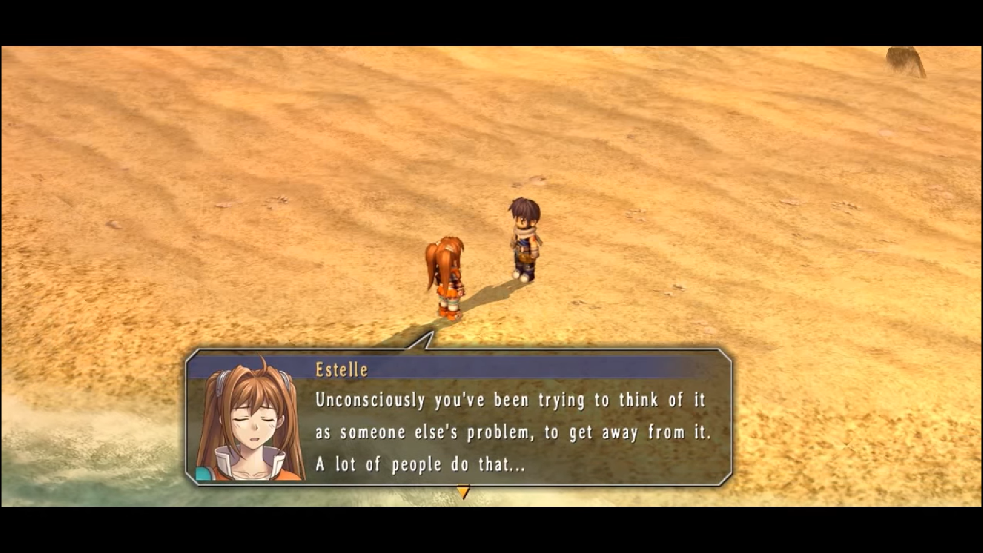 Estelle trails in the sky